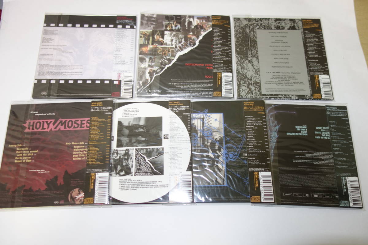 Holy Moses Japan Tour Limit CD 7pcs Paper Jacket + Storage Box , Rare | Japansoundstore