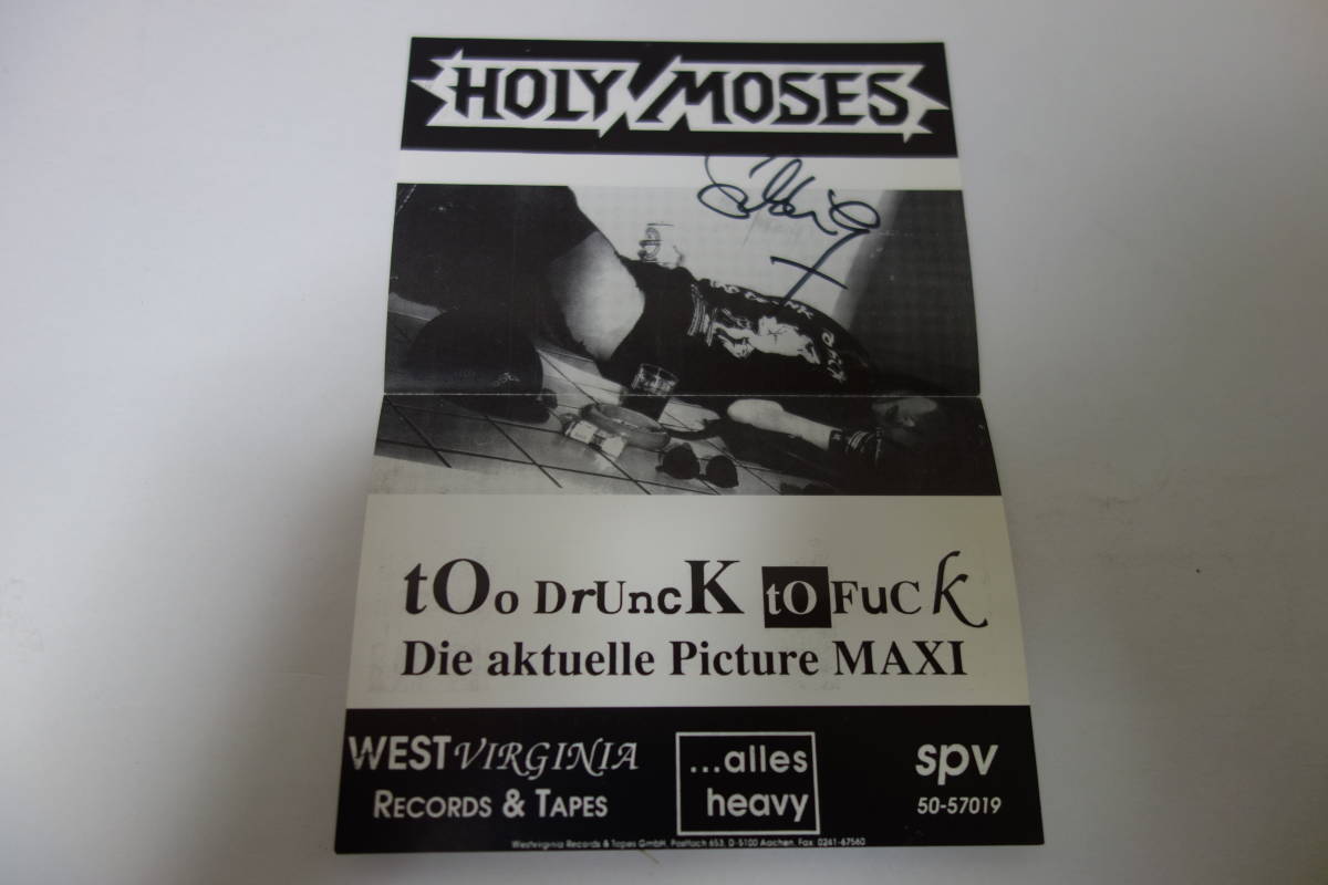 Holy Moses Japan Tour Limit CD 7pcs Paper Jacket + Storage Box , Rare | Japansoundstore