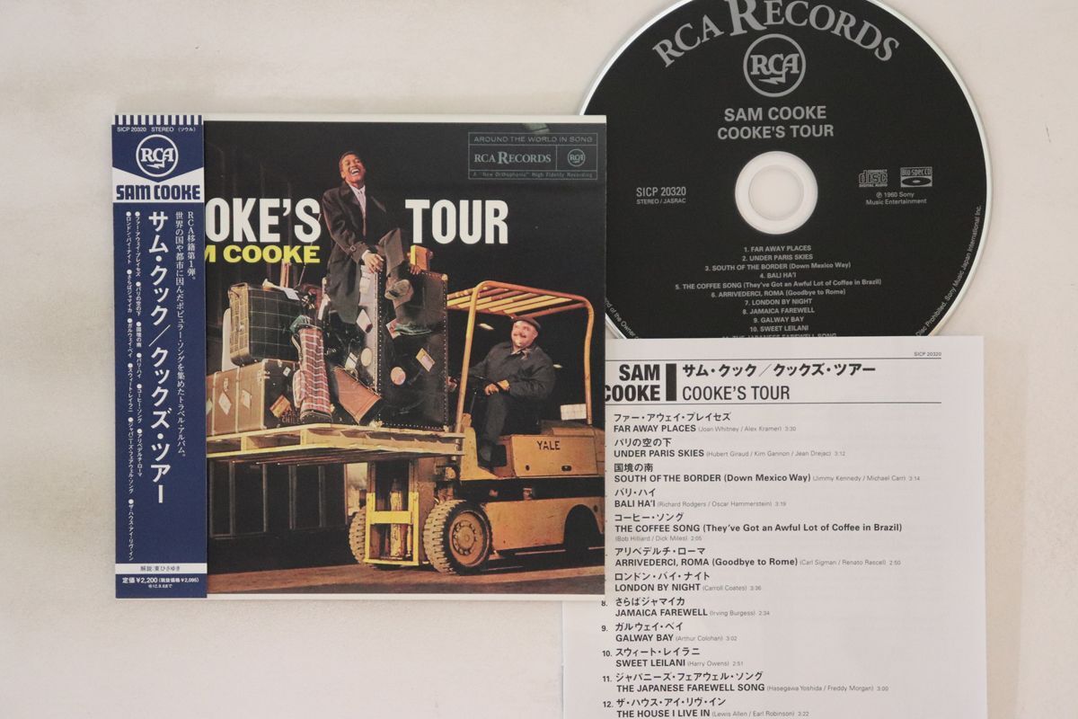 Sam Cooke Cooke's Tour CD RCA Paper Sleeve Used | Japansoundstore