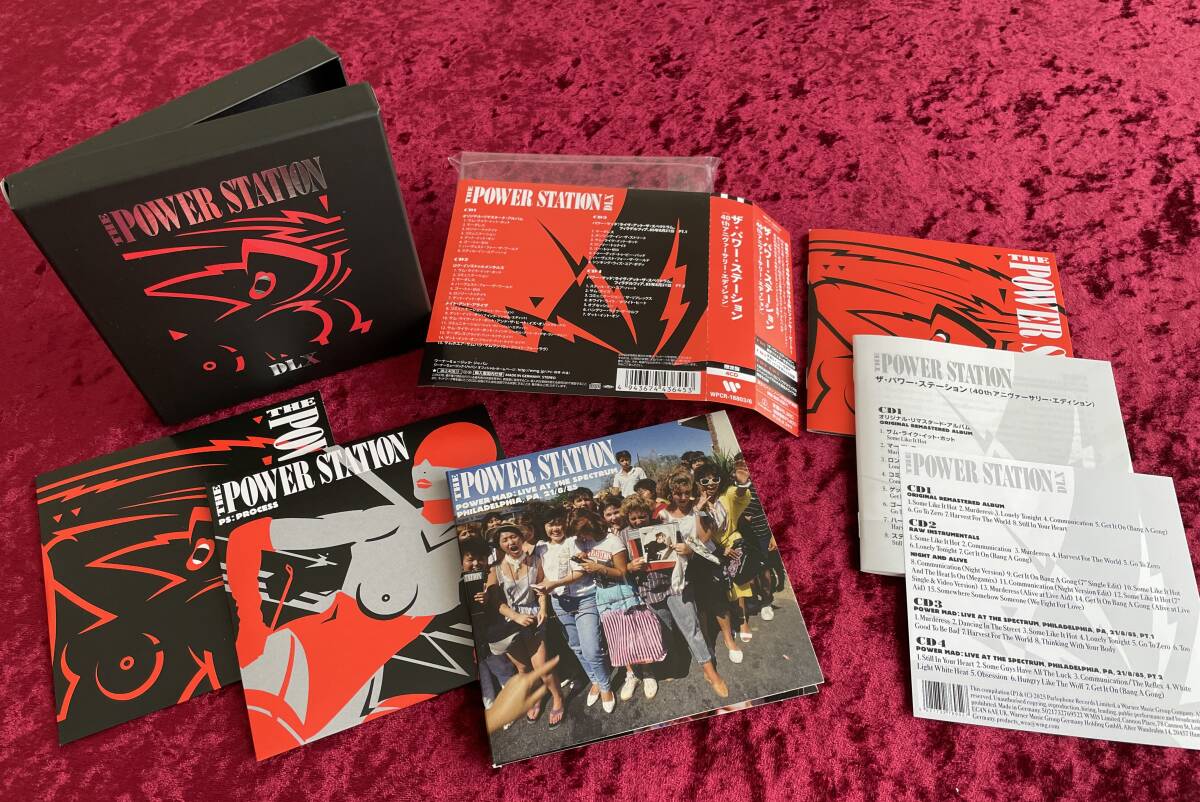 The Power Station 40th Anniversary Limited CD Box Set Remastered Used | Japansoundstore