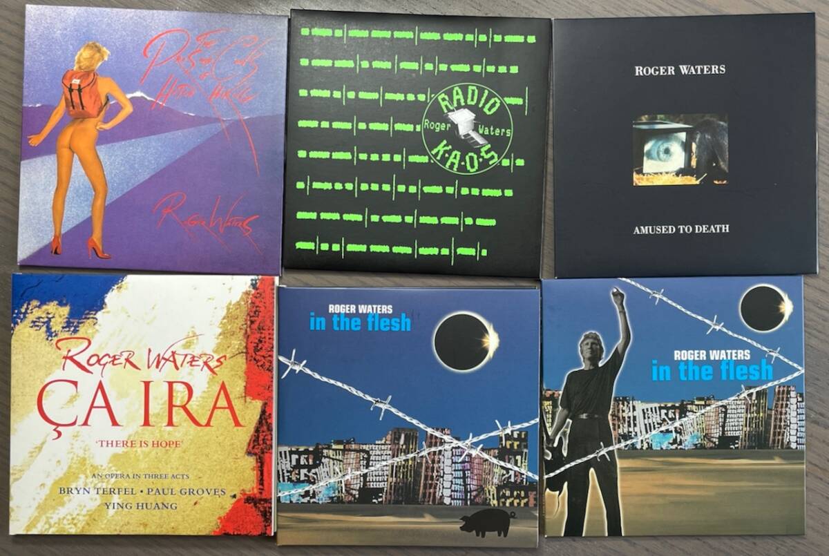 Roger Waters Album Collection 7CD+1DVD Limited Box Set Used | Japansoundstore