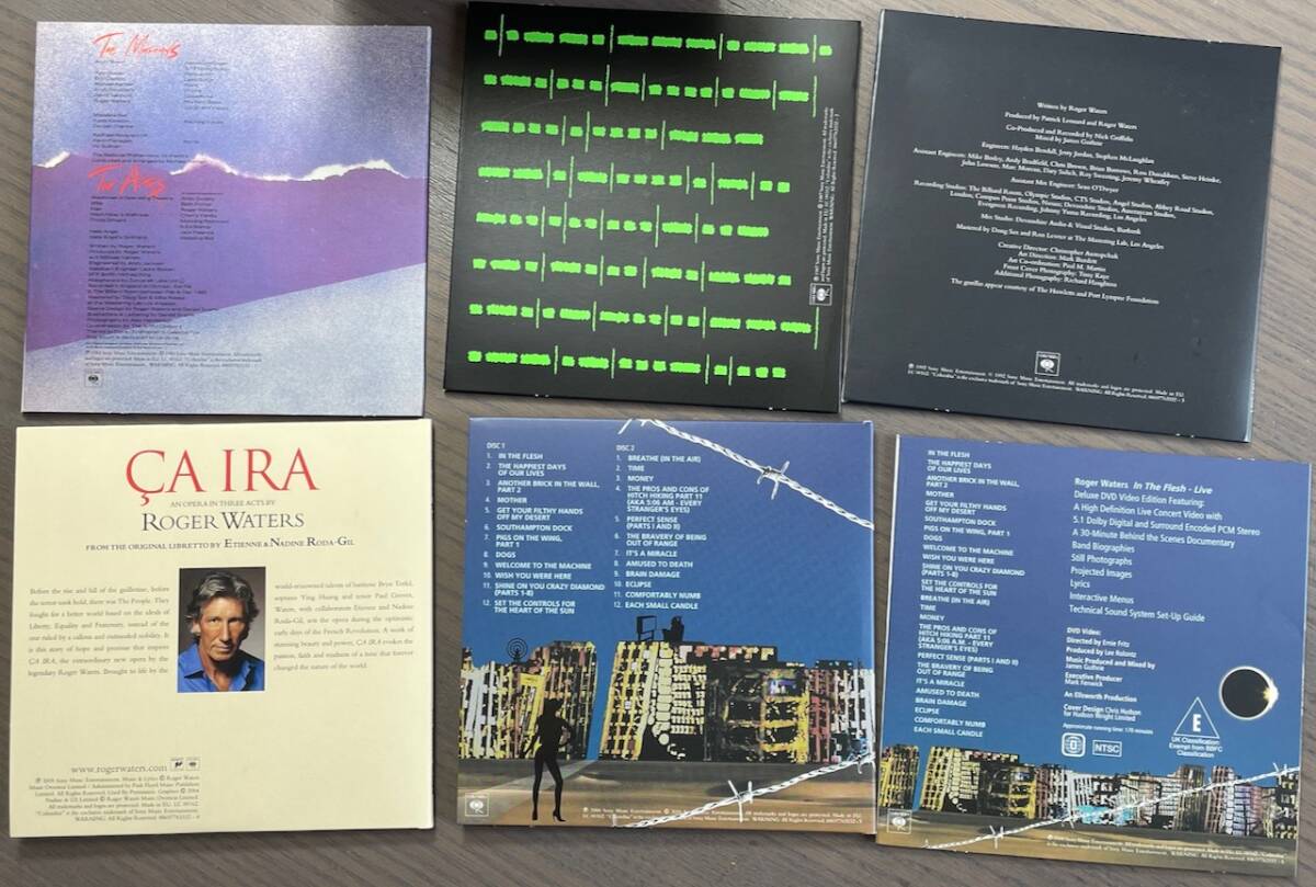 Roger Waters Album Collection 7CD+1DVD Limited Box Set Used | Japansoundstore