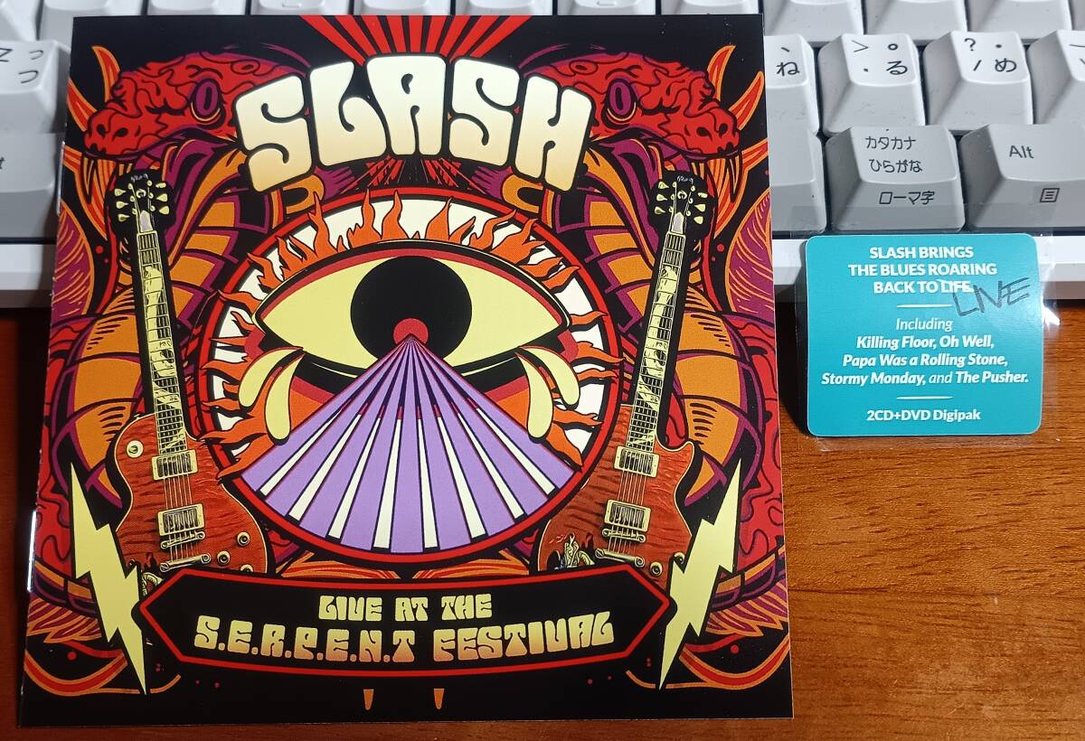 Slash Live at Serpent Festival 2CD+DVD Used Music Concert | Japansoundstore