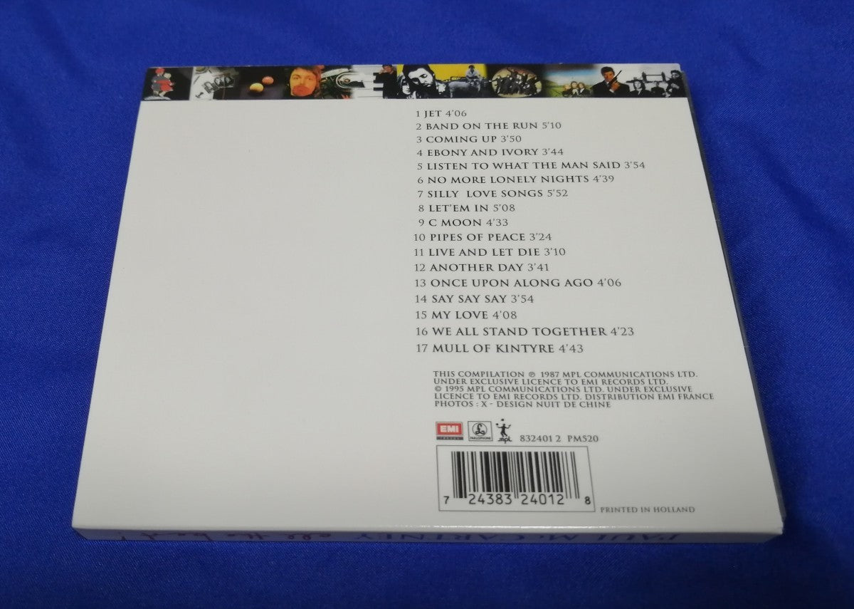 Paul McCartney All The Best CD Limited Ed Slip Case Import Good Condition | Japansoundstore