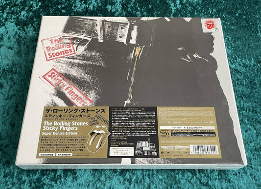The Rolling Stones Sticky Fingers Super Deluxe Box Set  Unopened Limited Edition | Japansoundstore
