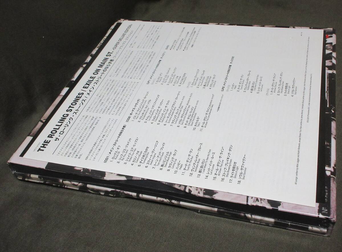 Rolling Stones Main Street Thugs Deluxe Box Set 2CD+2LP+DVD+Book,  Unopened | Japansoundstore