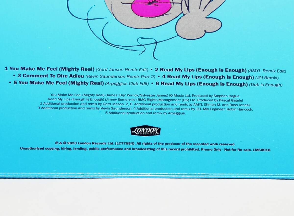 Jimmy Somerville Read My Lips 2023 Remastered 2CD EU Promo Limited Edition | Japansoundstore