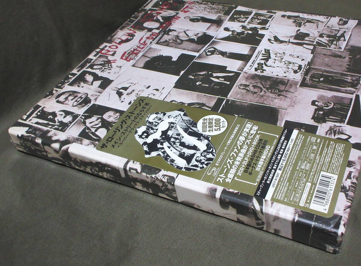Rolling Stones Main Street Thugs Deluxe Box Set 2CD+2LP+DVD+Book,  Unopened | Japansoundstore
