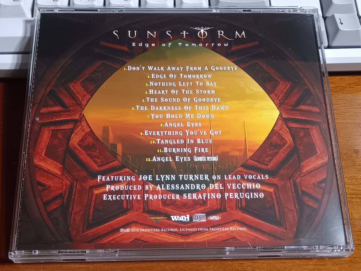 Sunstorm Edge of Tomorrow Japanese Limited Edition Used with Bonus Track | Japansoundstore
