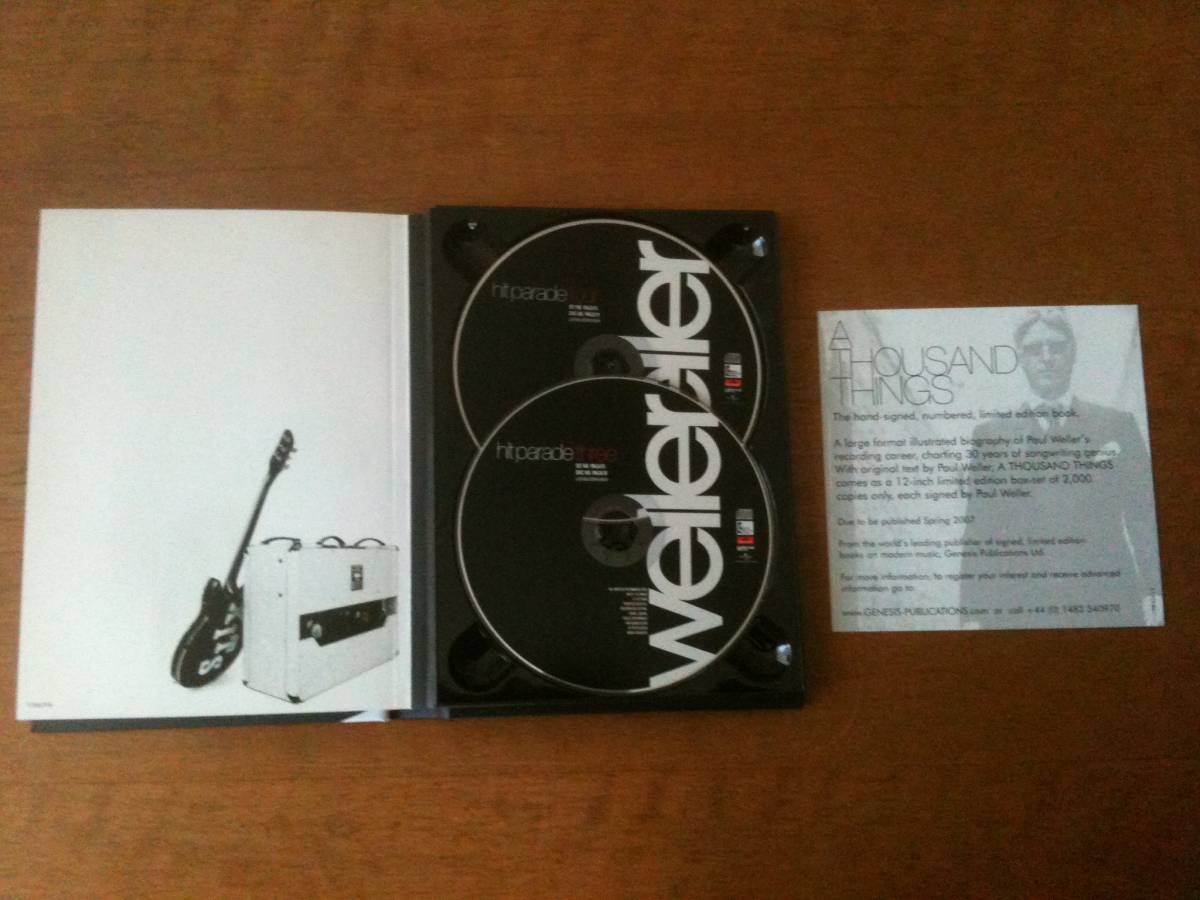 Paul Weller Hit Parade 4CD Limited EU Edition Used Great Condition | Japansoundstore