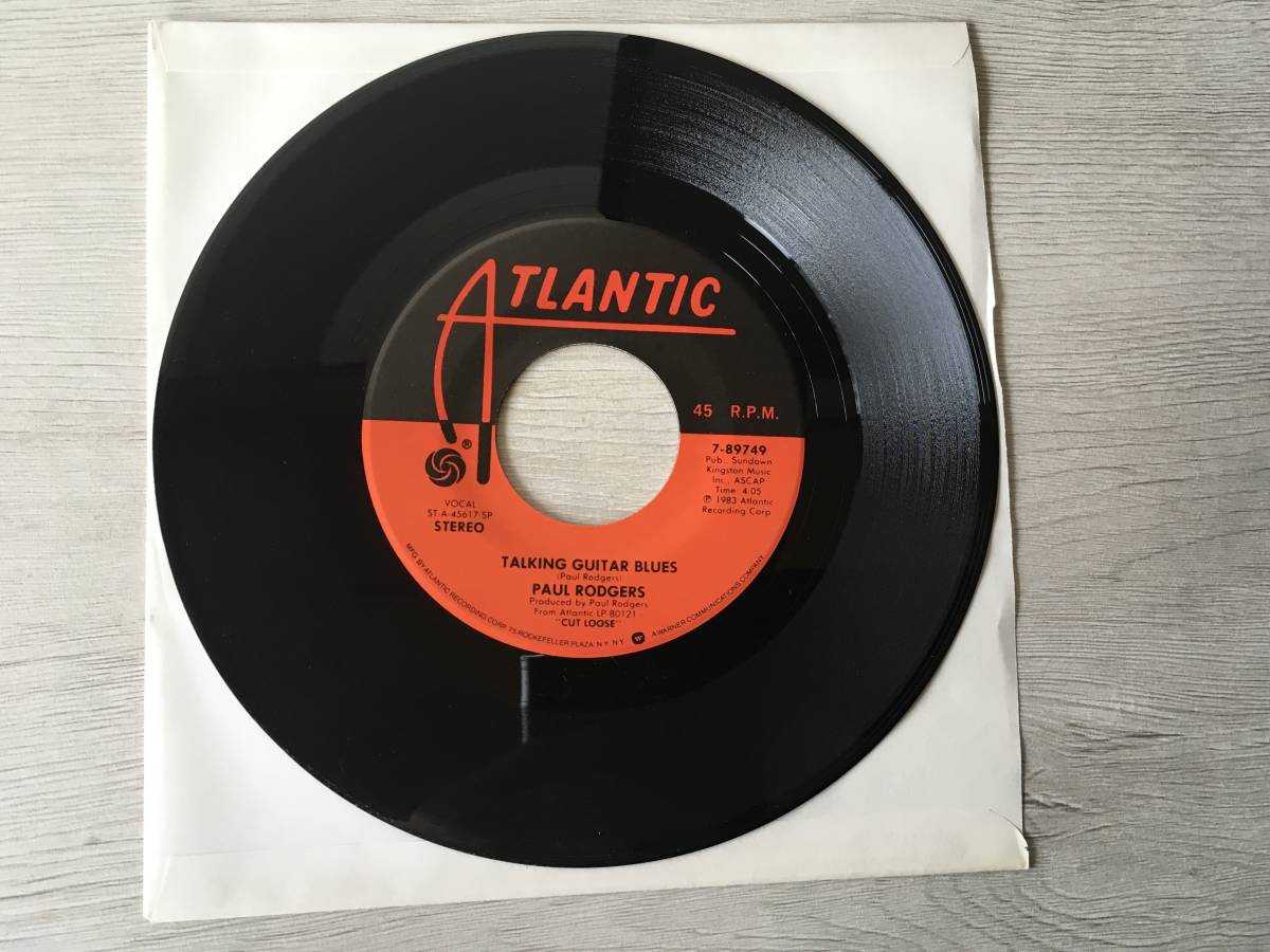 Paul Rogers Cut Loose US vinyl record collector's edition, used | Japansoundstore