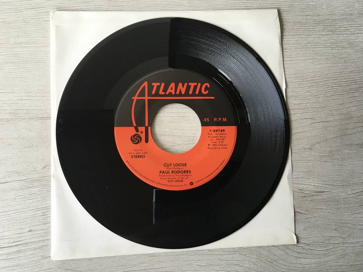 Paul Rogers Cut Loose US vinyl record collector's edition, used | Japansoundstore