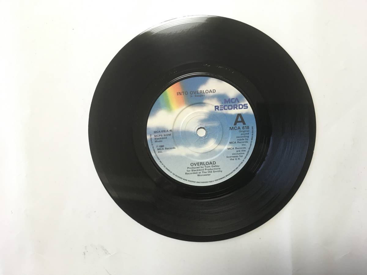 Overload UK Edition Vinyl Record Collectible Used | Japansoundstore