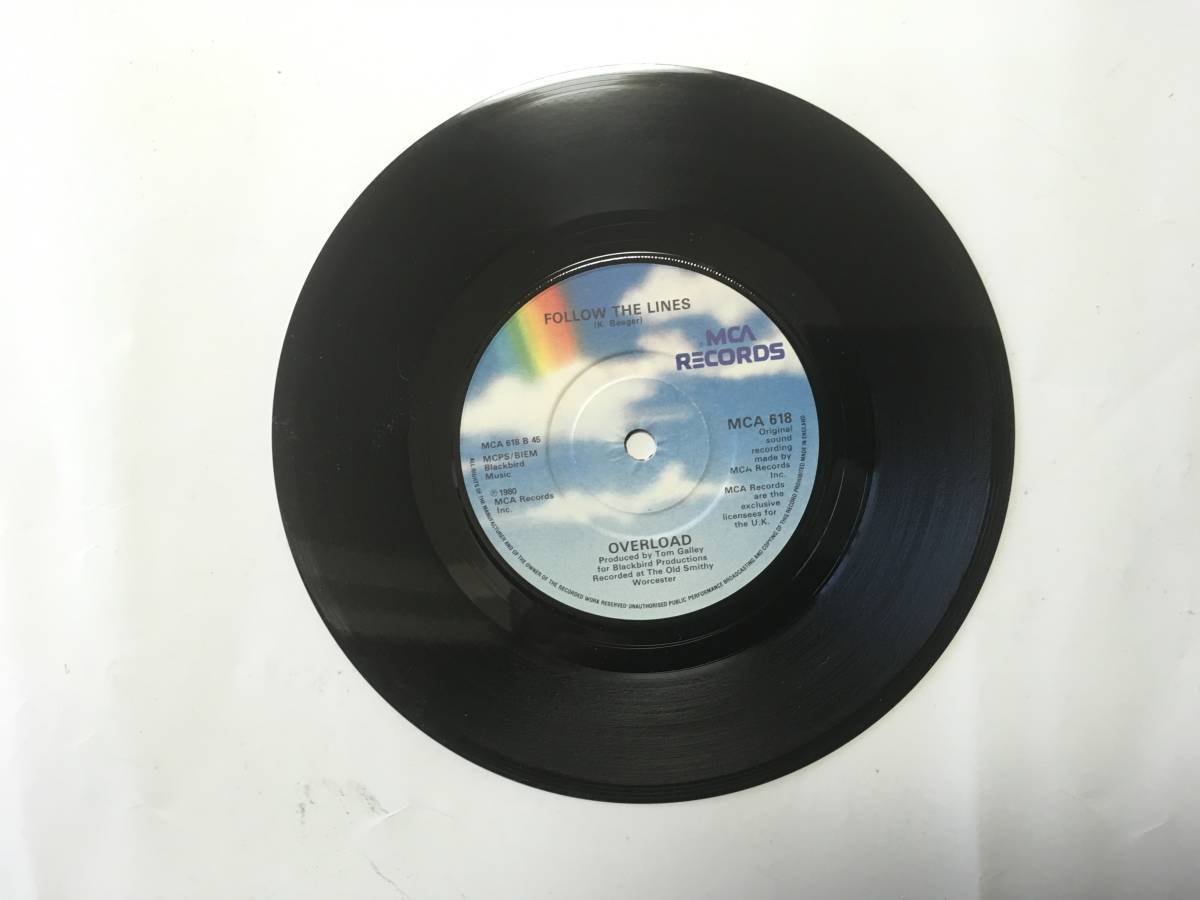 Overload UK Edition Vinyl Record Collectible Used | Japansoundstore