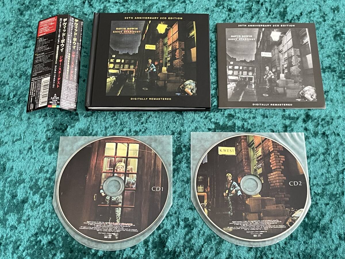 David Bowie Ziggy Stardust 30th Anniv 2CD Limited Edition Japan Obi Used | Japansoundstore