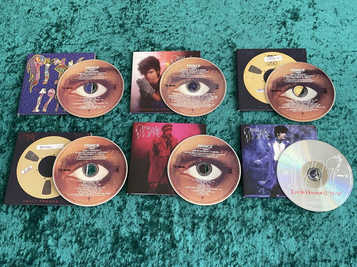 Prince Limited 5CD+DVD Box Set with Obi, Japanese Edition, Super Deluxe 1999 | Japansoundstore