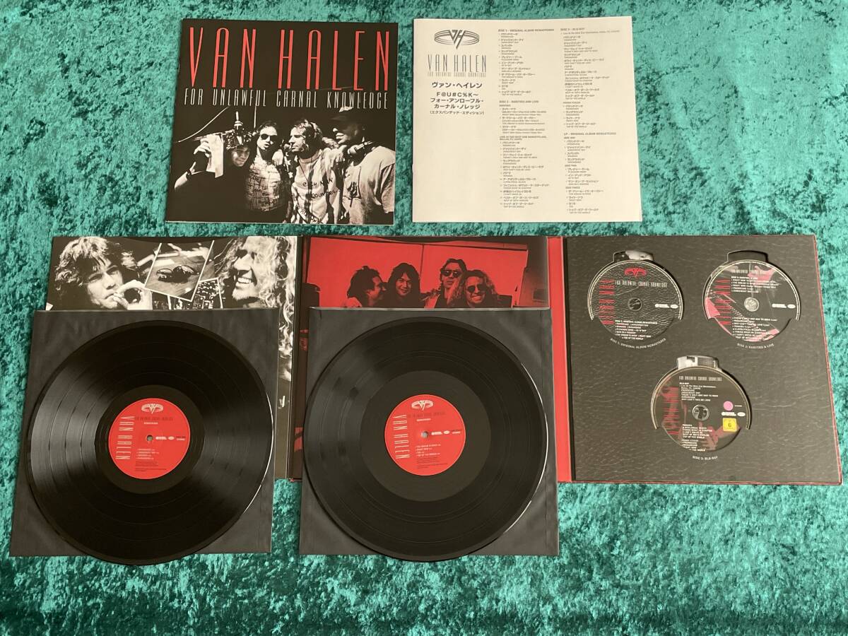 Van Halen F@U#C%K Unlawful Carnal Knowledge 2CD+Blu-ray Limited Used | Japansoundstore