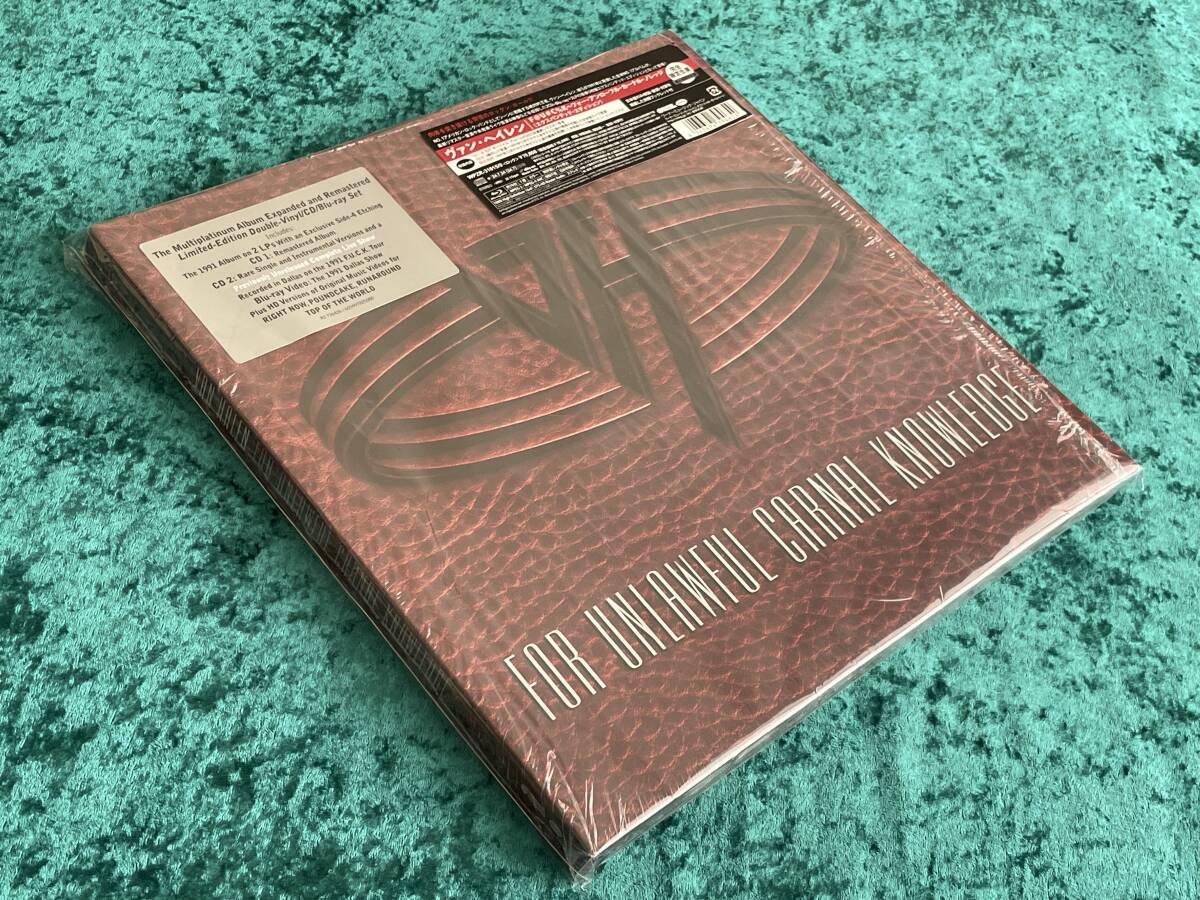 Van Halen F@U#C%K Unlawful Carnal Knowledge 2CD+Blu-ray Limited Used | Japansoundstore