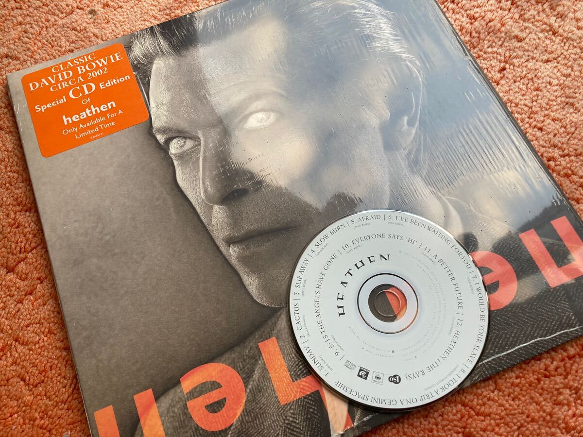 David Bowie Heathen Limited Edition CD Gatefold Jacket & Shrink, Used | Japansoundstore