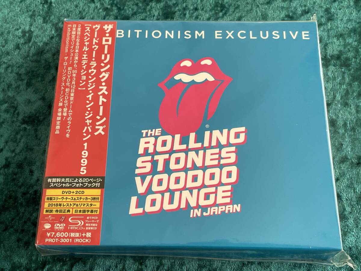 The Rolling Stones Voodoo Lounge Japan 1995 DVD+2SHM-CD Special Edition Used | Japansoundstore