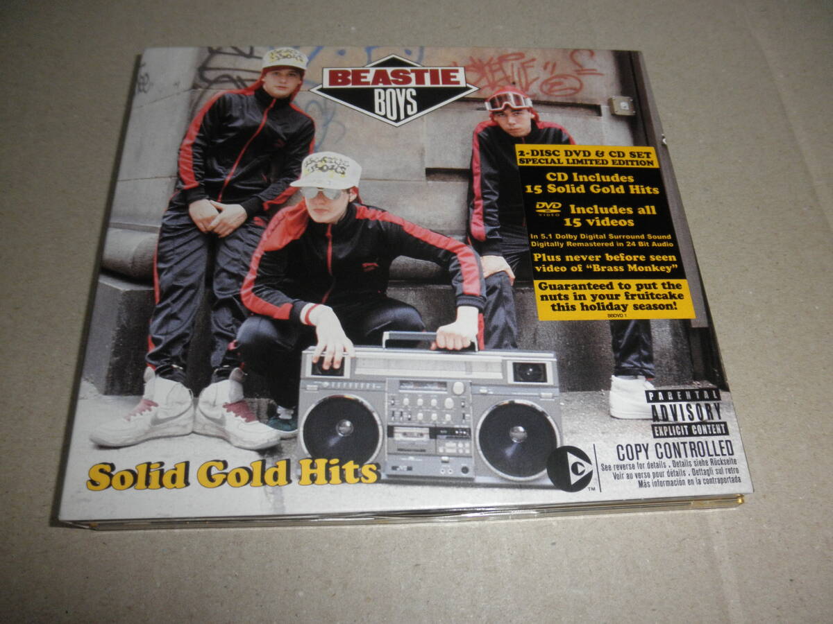 Beastie Boys Limited Edition CD+DVD SOLID GOLD HITS EU/EMI, Bonus DVD, Used | Japansoundstore