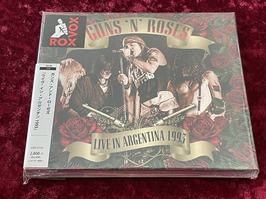 Guns N' Roses Live in Argentina 1993 2CD Limited Edition  Sealed | Japansoundstore