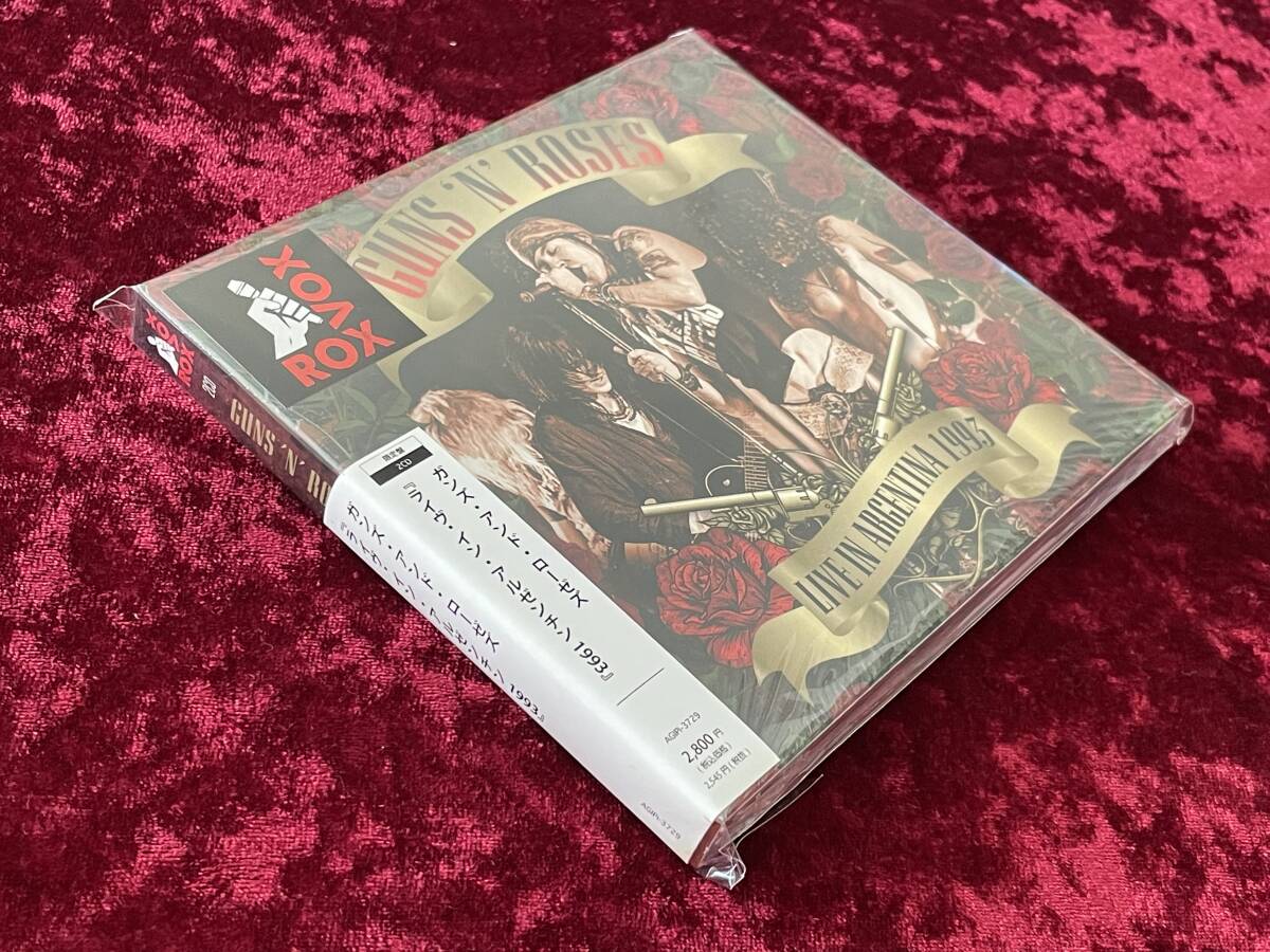 Guns N' Roses Live in Argentina 1993 2CD Limited Edition  Sealed | Japansoundstore