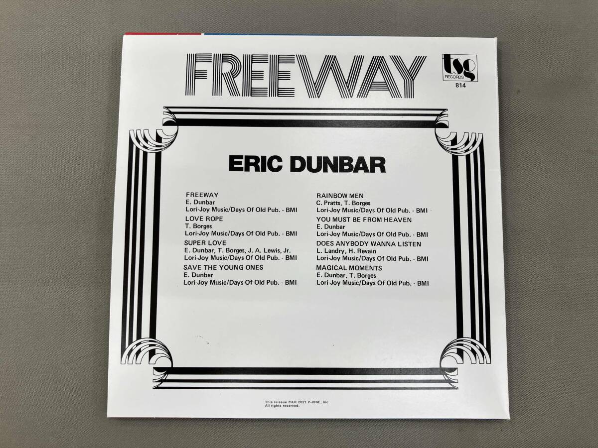 Eric Dunbar CD Freeway Paper Jacket Used 80s Jazz Music Album | Japansoundstore