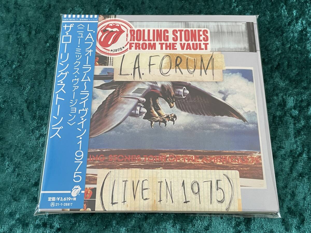 The Rolling Stones Live 1975 L.A. Forum SHM-CD 2CD Paper Jacket Limited Edition | Japansoundstore