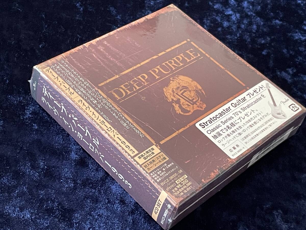 Deep Purple Live in Europe 1993 4CD Box Set Japan Limited  Sealed | Japansoundstore
