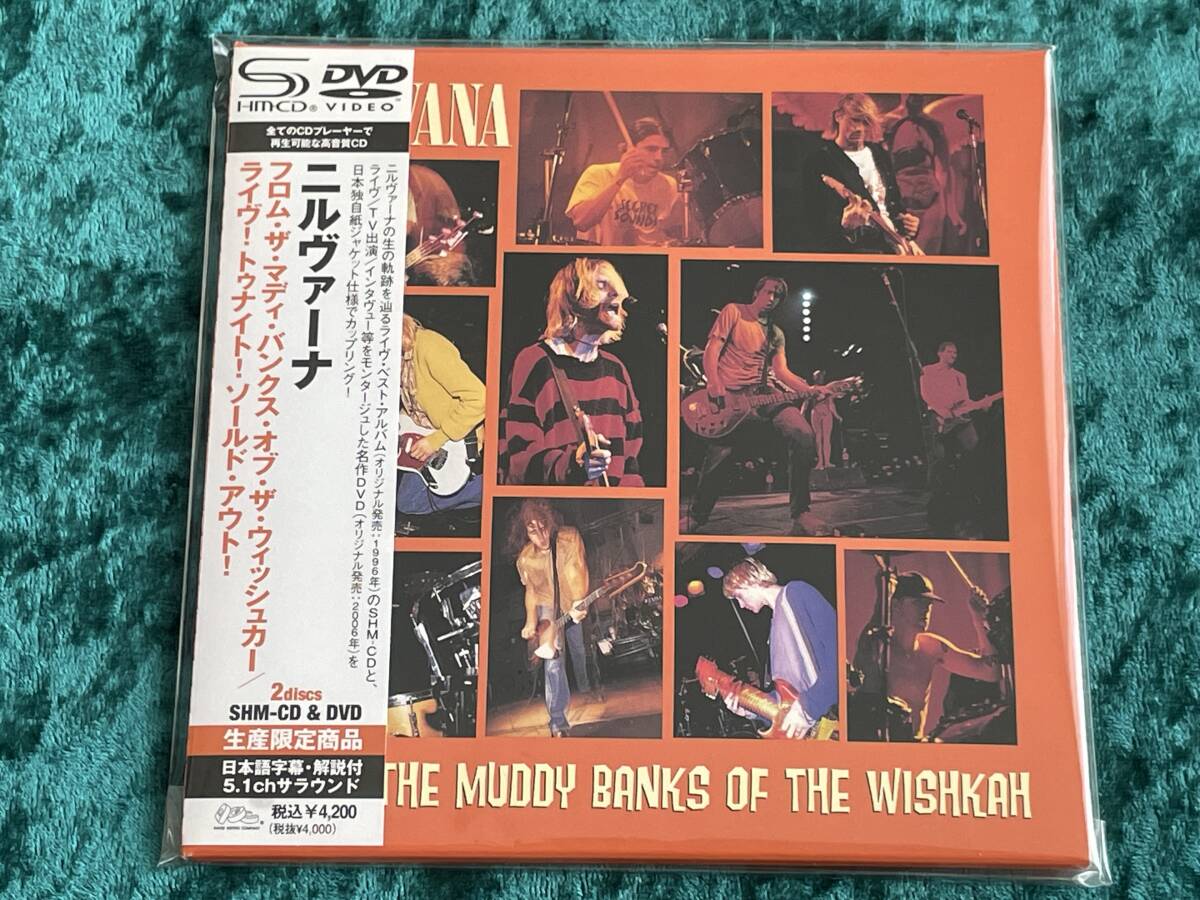 Nirvana Live"From the Muddy Banks of the Wishkah" SHM-CD DVD Japanese Limited Us | Japansoundstore