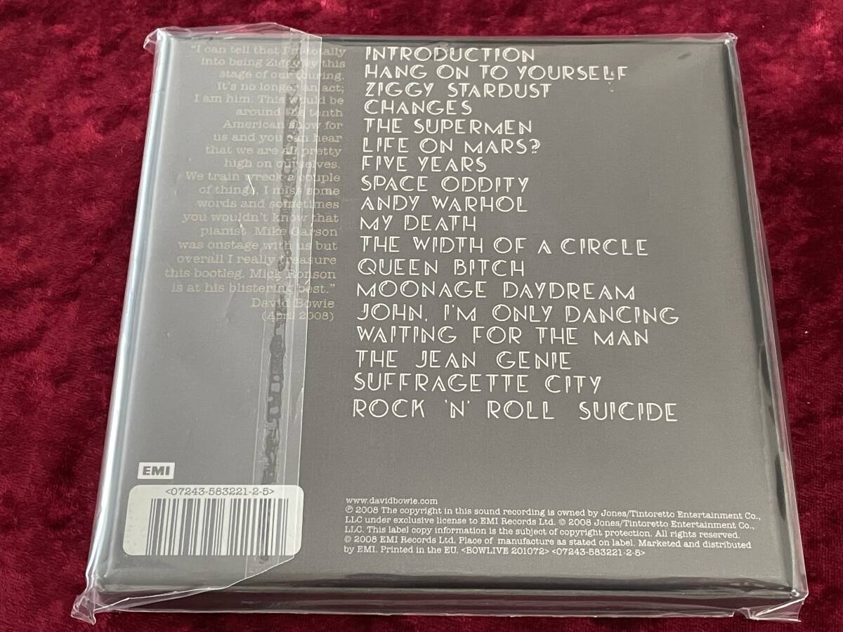 David Bowie Live Santa Monica '72 CD Box Set Limited Edition Japan Import Used | Japansoundstore