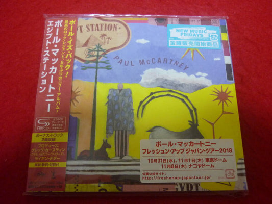Paul McCartney Egypt Station SHM-CD 2018 Japan Paper Jacket with Lyrics & Bonus, | Japansoundstore
