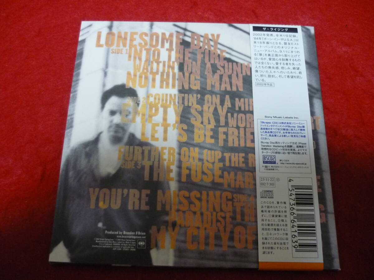 Bruce Springsteen The Rising CD Japan 2023 Paper Jacket Limited Edition | Japansoundstore
