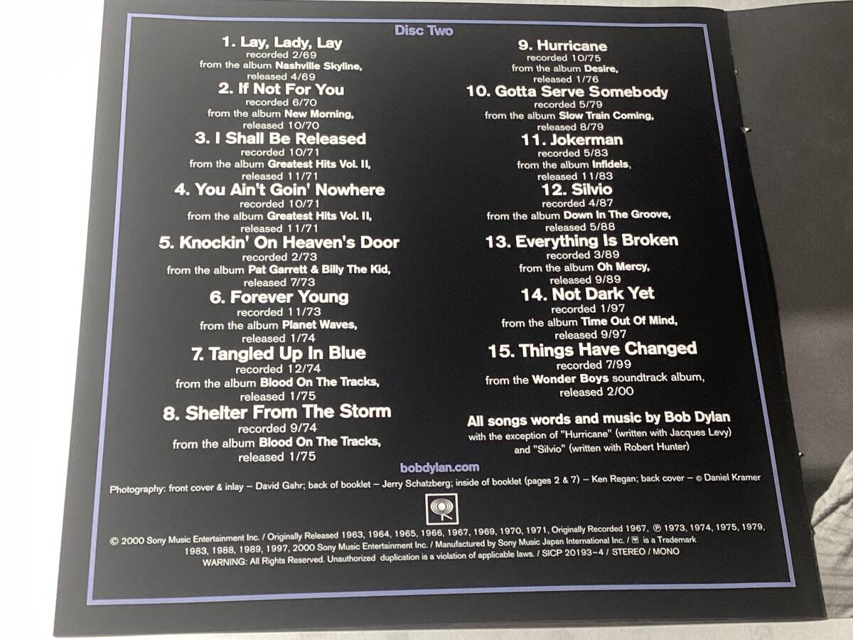 Bob Dylan Limited BLU-spec CD Remastered 2CD Best 30 Songs Japan | Japansoundstore