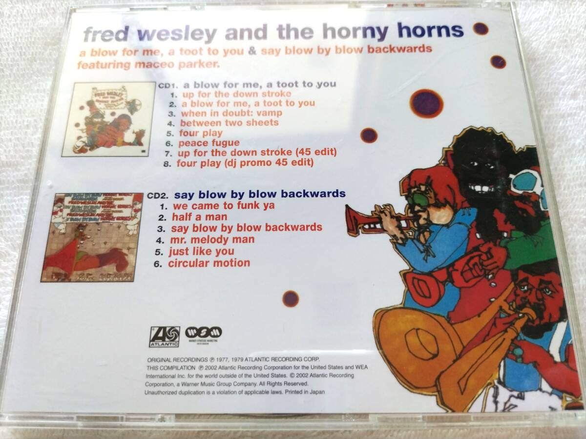 Fred Wesley & The Horny Horns CD 2CD Remastered P-Funk 1977 1979 Used | Japansoundstore