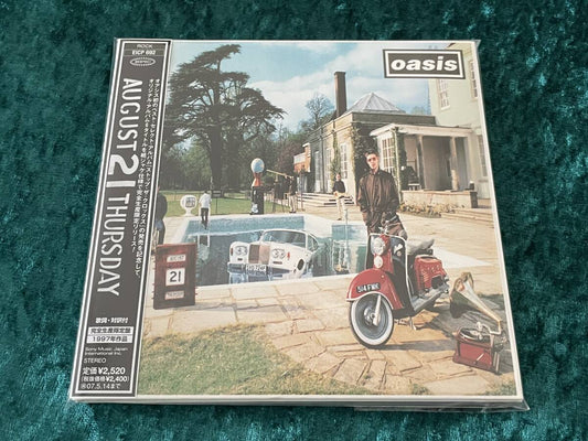 OASIS Be Here Now Japanese Limited Paper Jacket CD with Obi Used | Japansoundstore