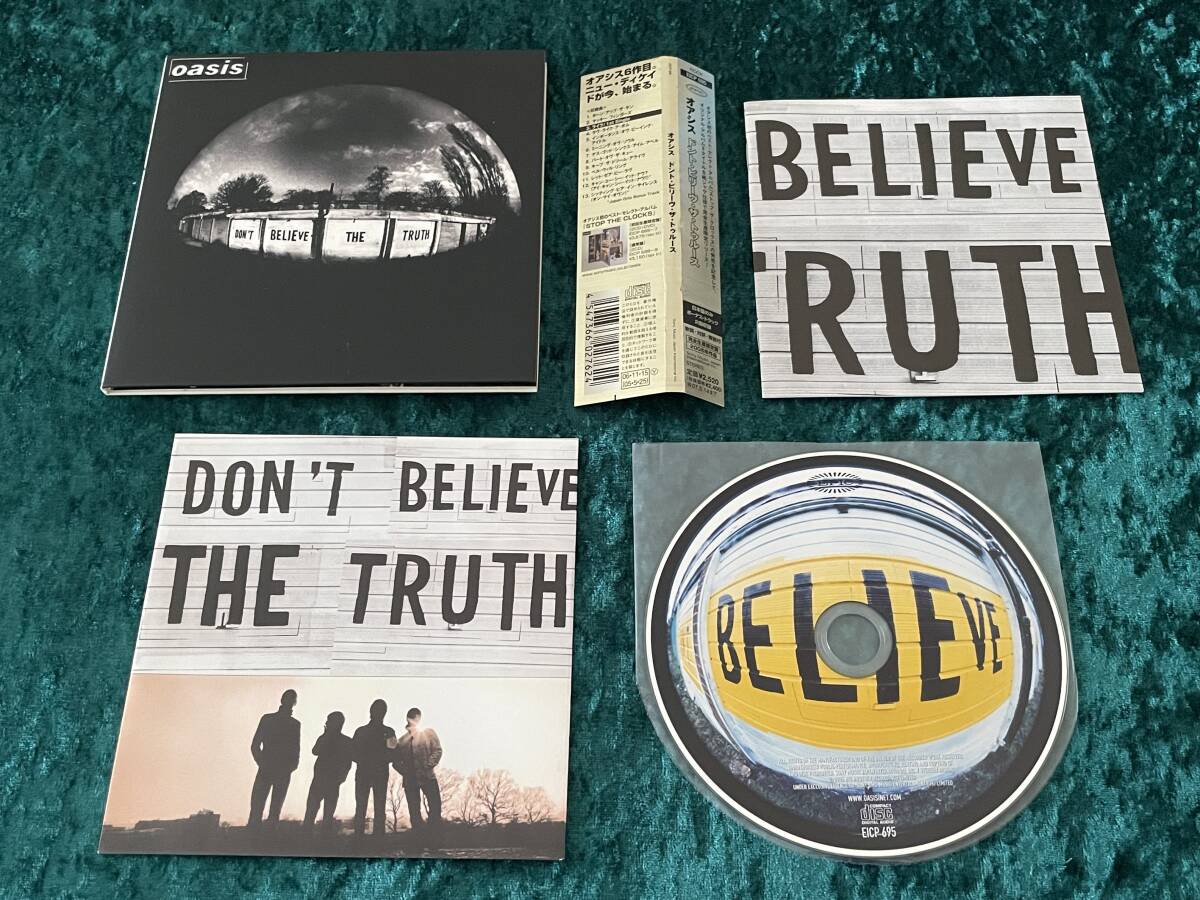 OASIS Don't Believe the Truth Japanese CD Limited Ed Paper Jacket Obi Used | Japansoundstore