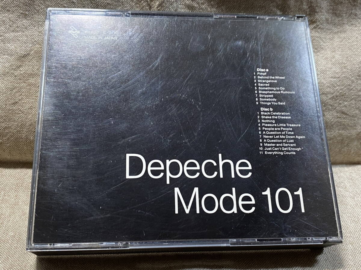 Depeche Mode 101 2CD Japanese Limited Out of Print Used | Japansoundstore