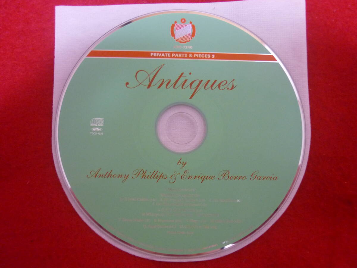 Anthony Phillips Antiques 1982 CD 2007 Japan Paper Sleeve 12 Songs Genesis | Japansoundstore