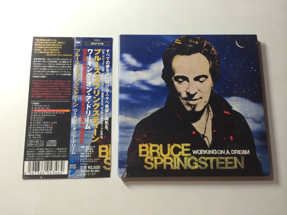 Bruce Springsteen Working on a Dream CD Paper Jacket Limited First Edition SICP- | Japansoundstore