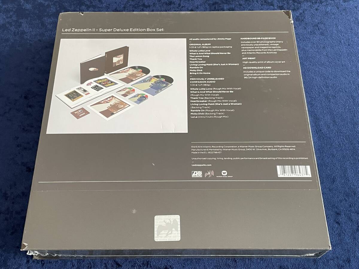 Led Zeppelin Ⅱ Super Deluxe Box Set 2CD+2LP Remastered  Sealed | Japansoundstore