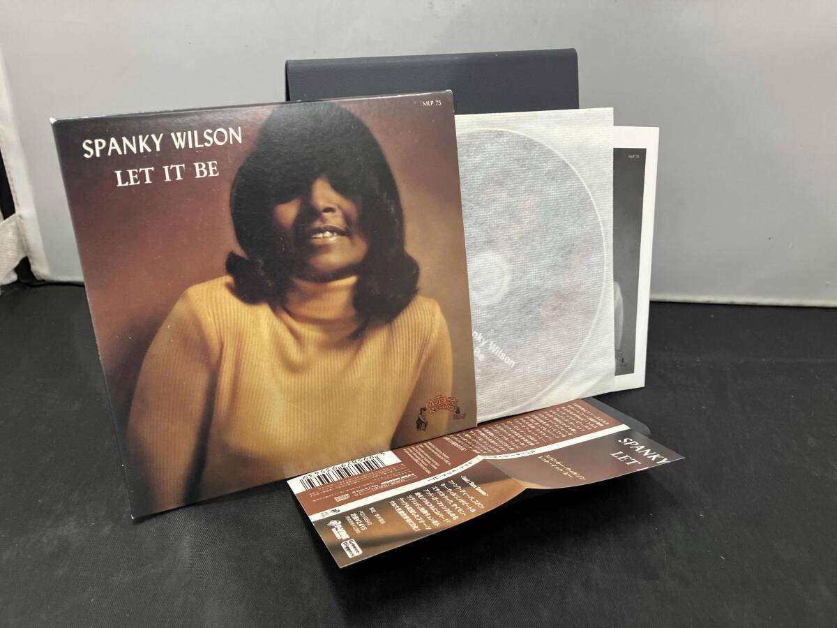 Spanky Wilson CD Let It Be Paper Jacket Used Soul Music Album | Japansoundstore