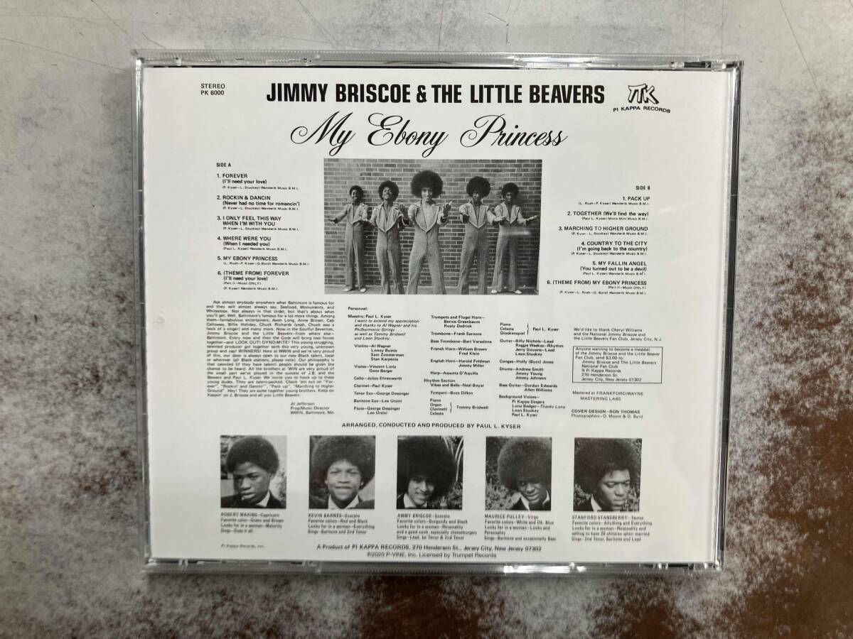 Jimmy Briscoe & The Little Beavers CD My Ebony Princess Limited Edition, First P | Japansoundstore