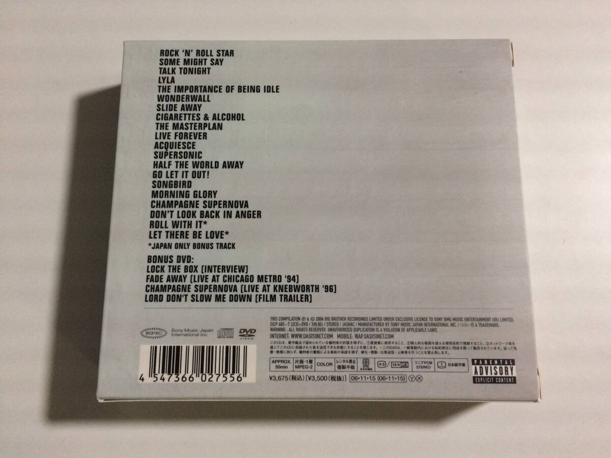 OASIS Stop The Clocks 2CD+DVD First Limited Edition Used Free Shipping | Japansoundstore