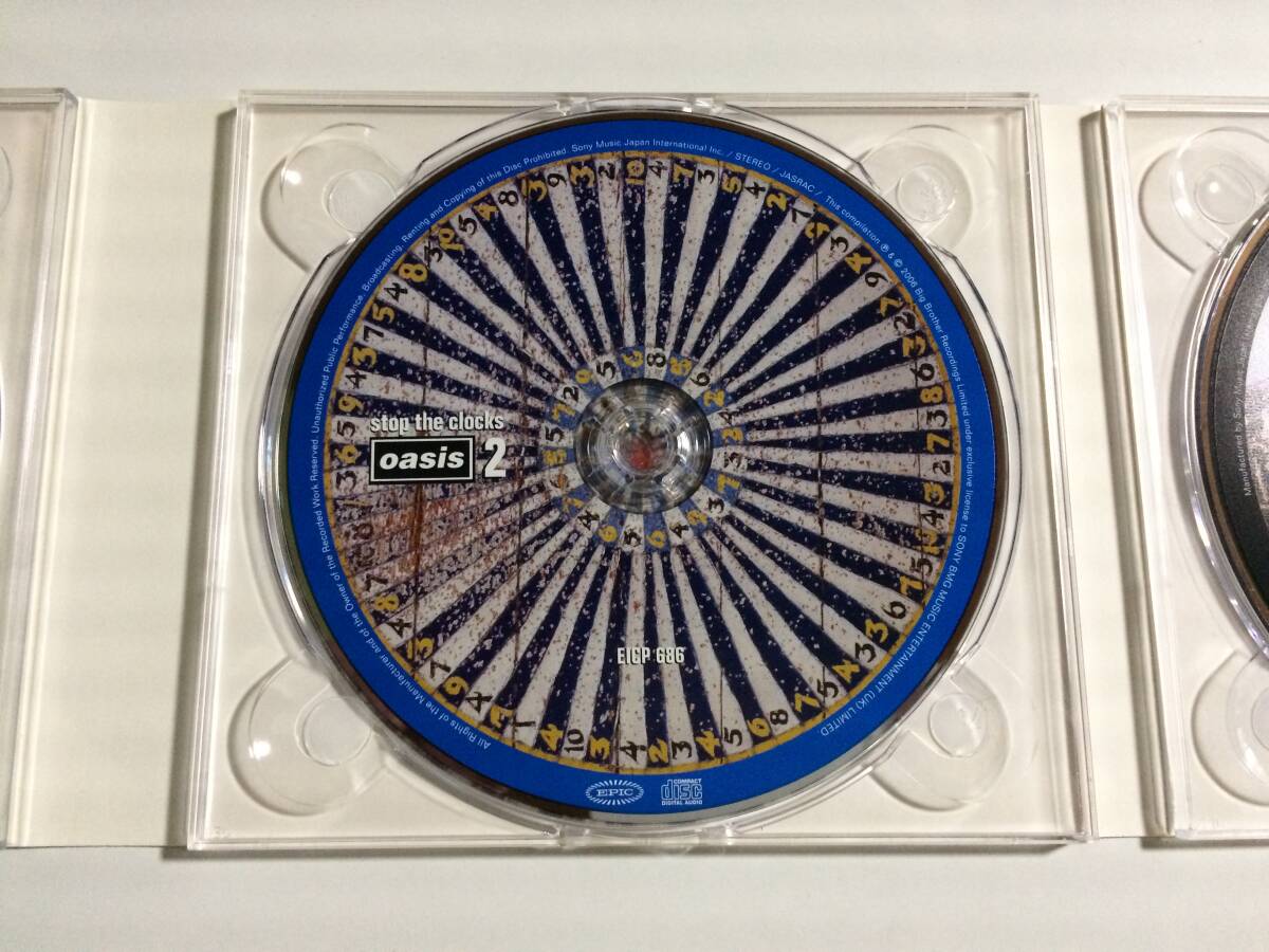 OASIS Stop The Clocks 2CD+DVD First Limited Edition Used Free Shipping | Japansoundstore