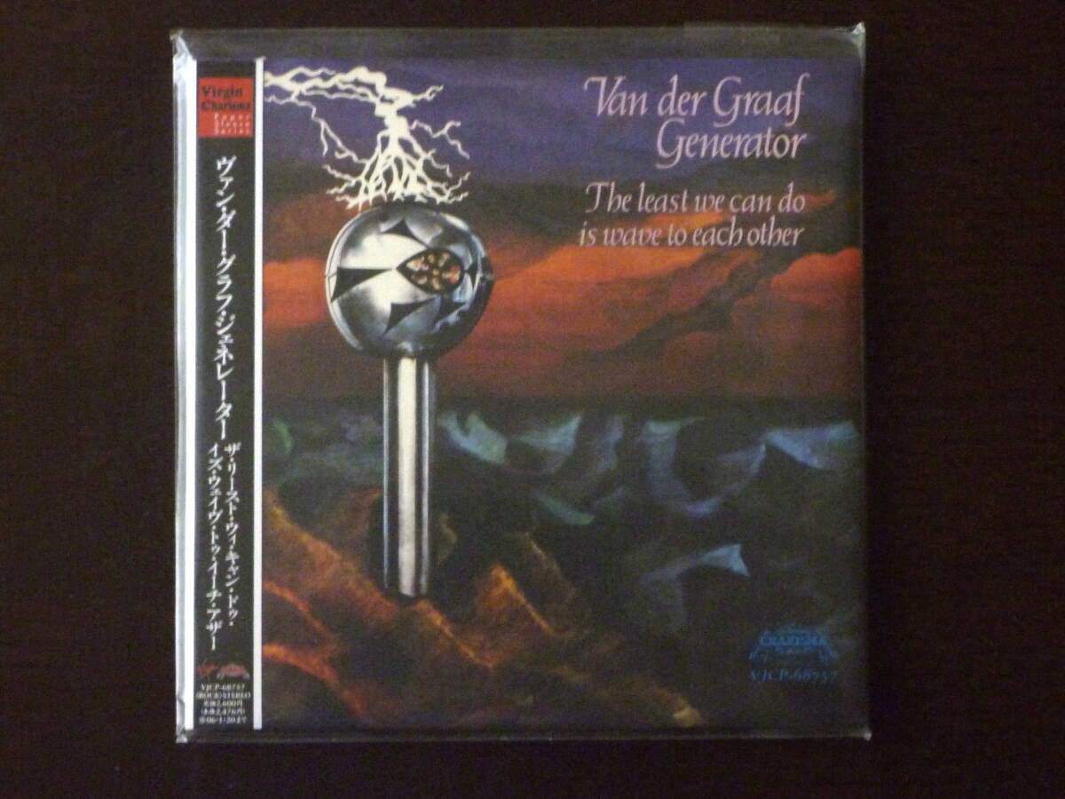 Vander Graff Generator The Least Paper Jacket CD  Remastered Limited Condition | Japansoundstore
