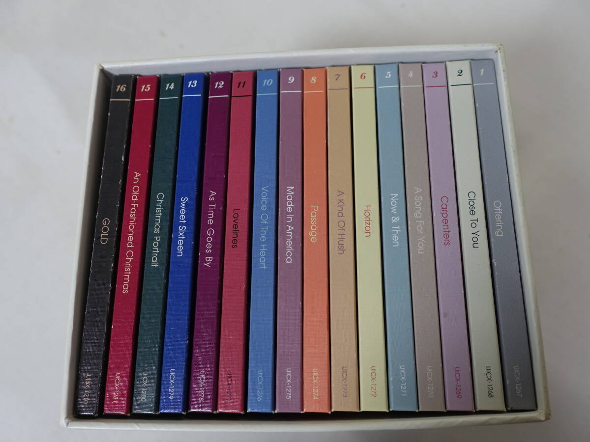 Carpenters 40th Anniversary Box Set 15CD+1DVD SHM-CD Limited Edition Used | Japansoundstore
