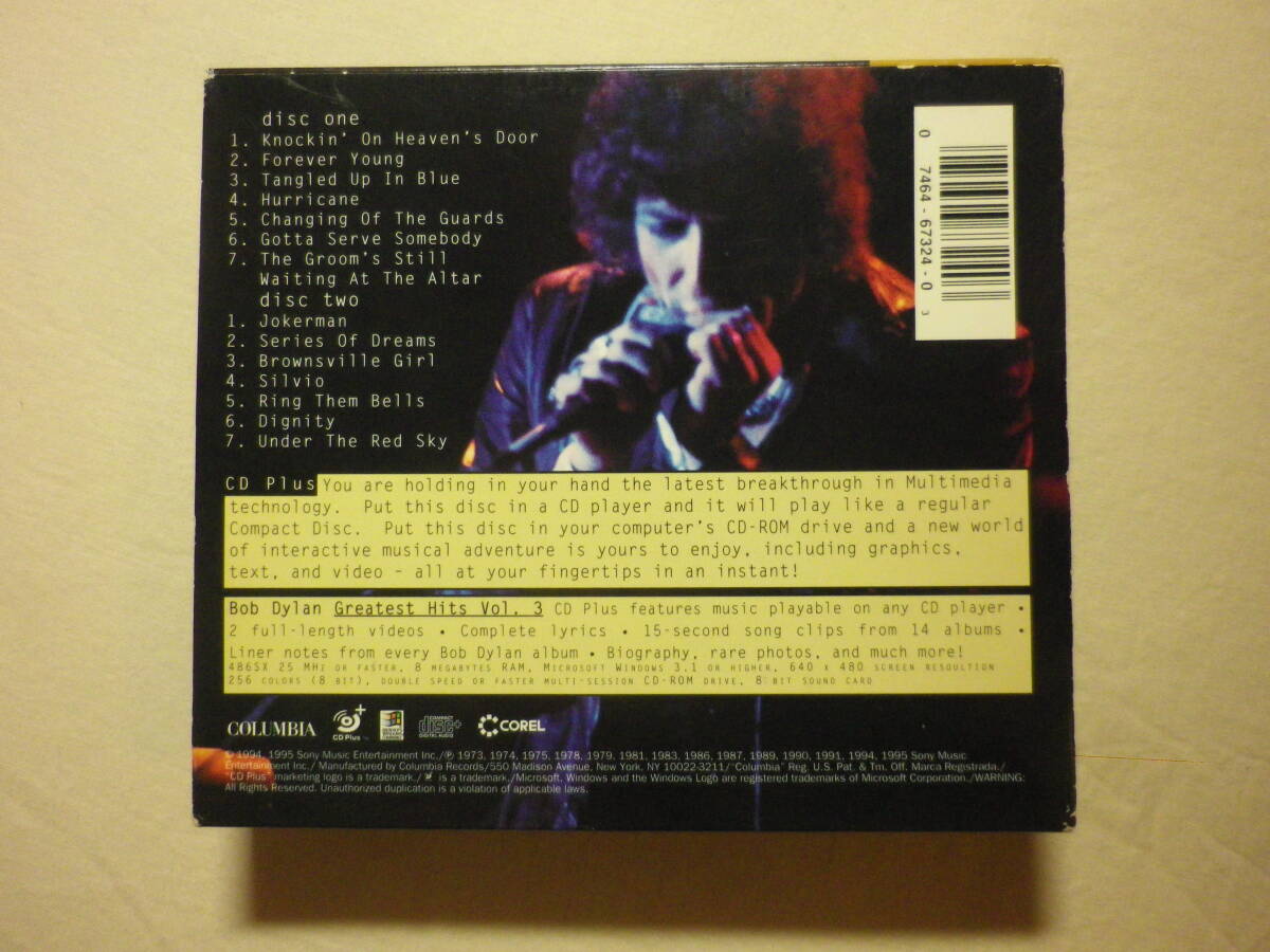 Bob Dylan Greatest Hits Vol 3 3CD Import CD-ROM Tangled Up In Blue Used | Japansoundstore
