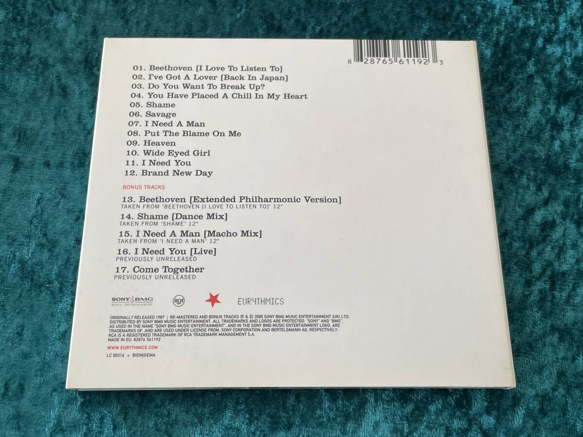 Eurythmics Savage Special Edition CD Japan Digipak Bonus Track Used | Japansoundstore
